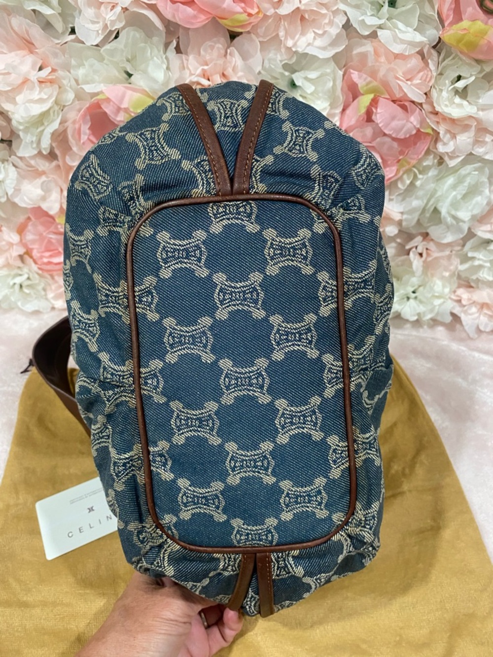 Celine Macadam Denim Bittersweet Bag - Picture 4 of 11